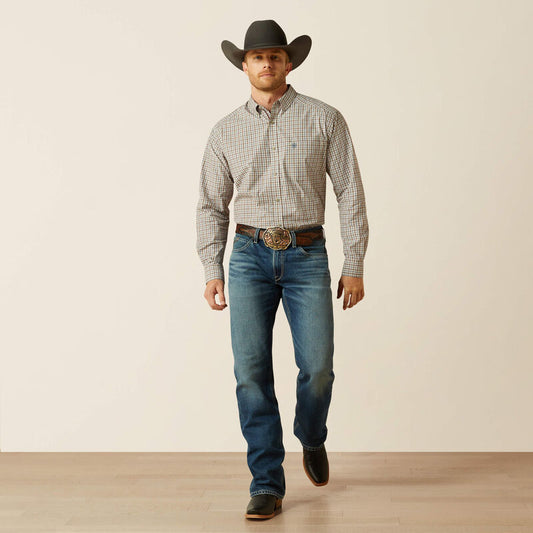 Ariat Pro Series Trevor Classic Fit Shirt in Burgundy