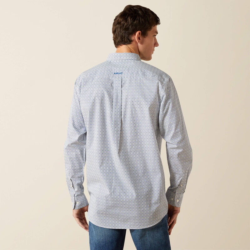 Ariat Santos Fitted Shirt in Cream
