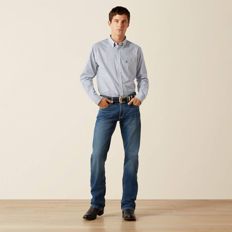 Ariat Santos Fitted Shirt in Cream