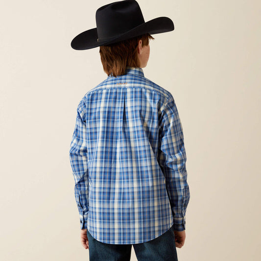 Ariat Pro Series Soloman Classic Fit Shirt in Royal Blue