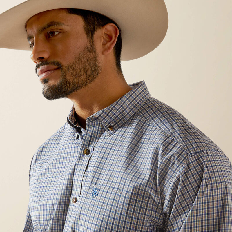 Ariat Pro Series Soren Classic Fit Shirt in Light Brown