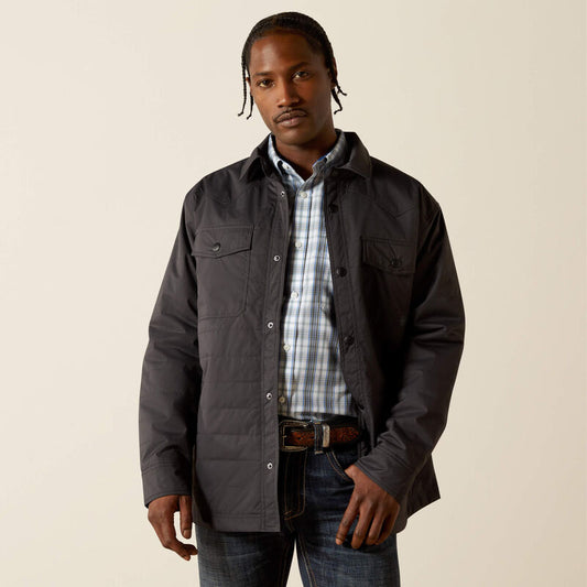 Ariat Quilted Shirt Jacket in Phantom