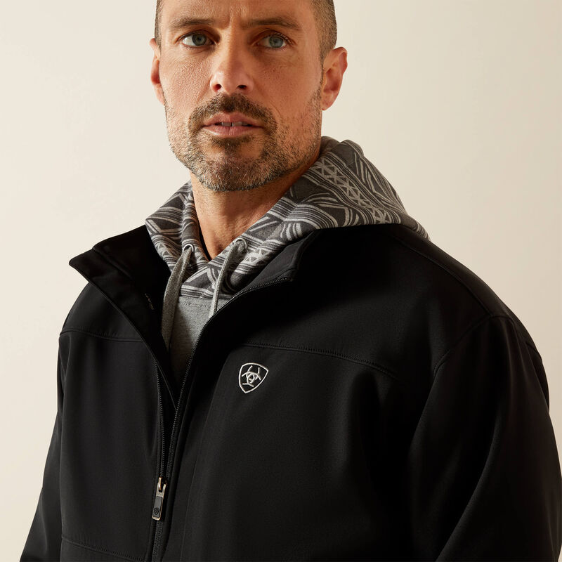 Ariat Vernon Softshell Jacket in Black