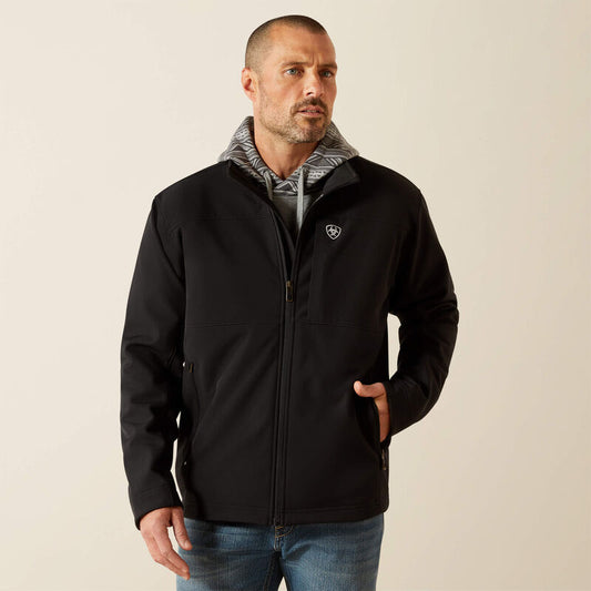 Ariat Vernon Softshell Jacket in Black