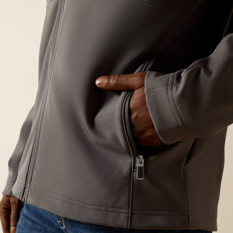 Ariat Vernon Softshell Jacket in Gray