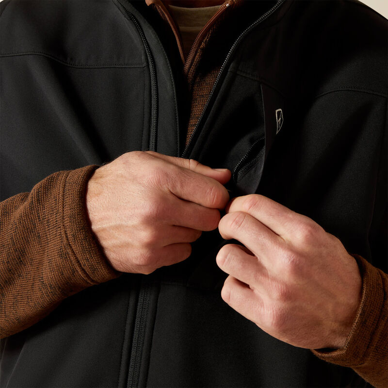 Ariat Vernon Softshell Vest in Black