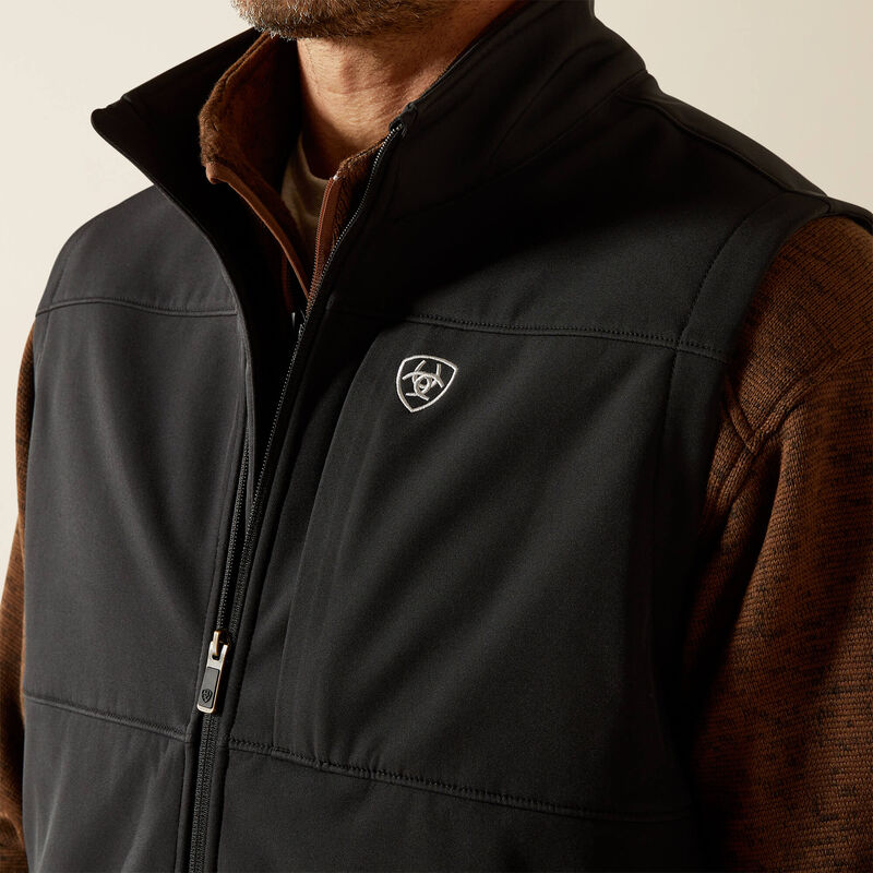Ariat Vernon Softshell Vest in Black