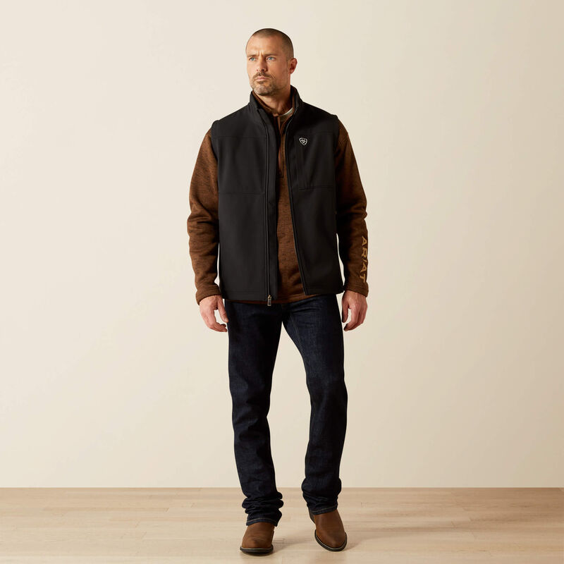 Ariat Vernon Softshell Vest in Black