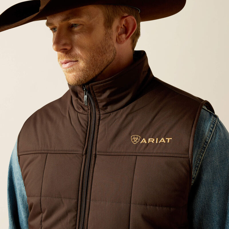 Ariat Crius Insulated Vest in Brown