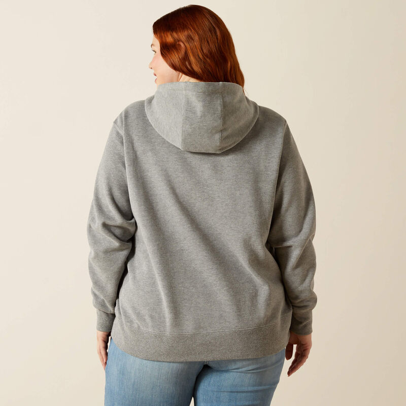 Ariat San Pedro Hoodie in Heather Gray