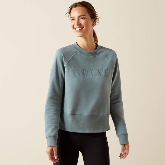 Ariat Martine Sweatshirt in Steel Sage