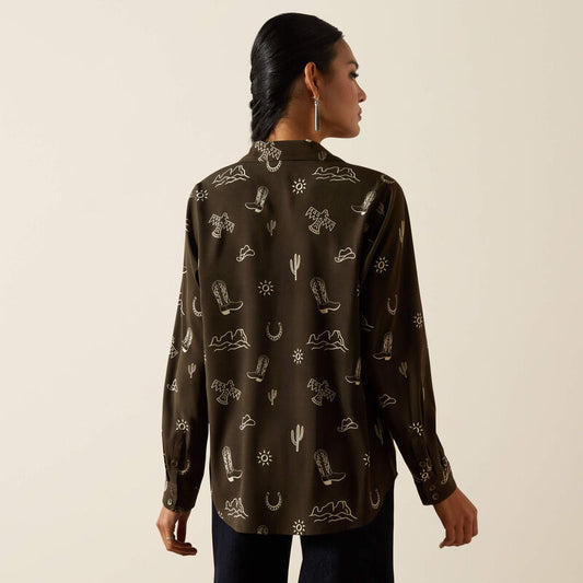 Ariat Homestyle Shirt in Layla Print