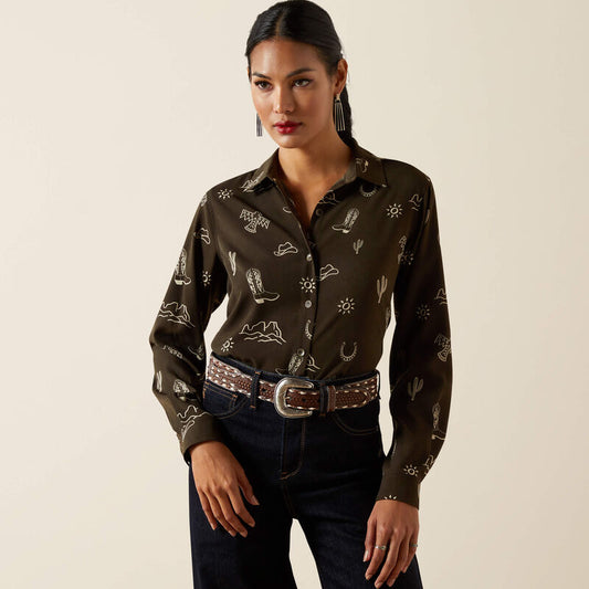 Ariat Homestyle Shirt in Layla Print
