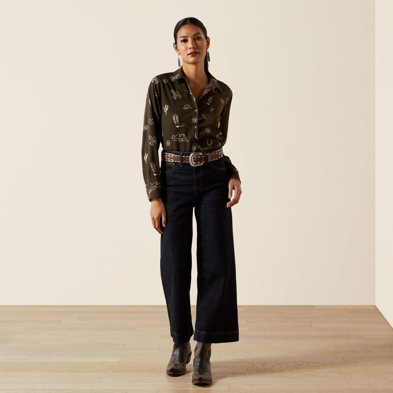 Ariat Homestyle Shirt in Layla Print