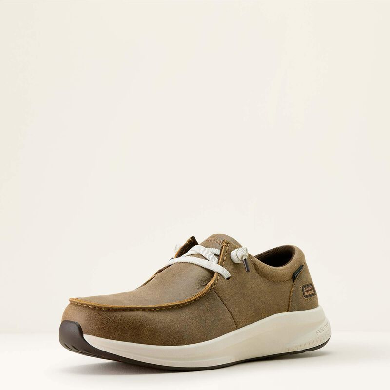 Ariat Buckeye Steel Toe Work Shoe in Brown Bomber