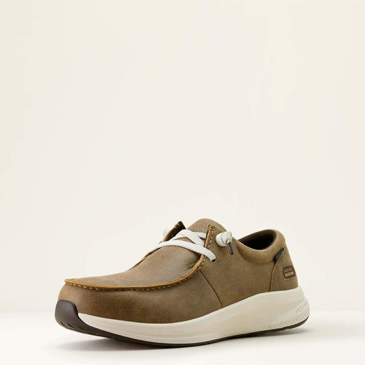 Ariat Buckeye Steel Toe Work Shoe in Brown Bomber