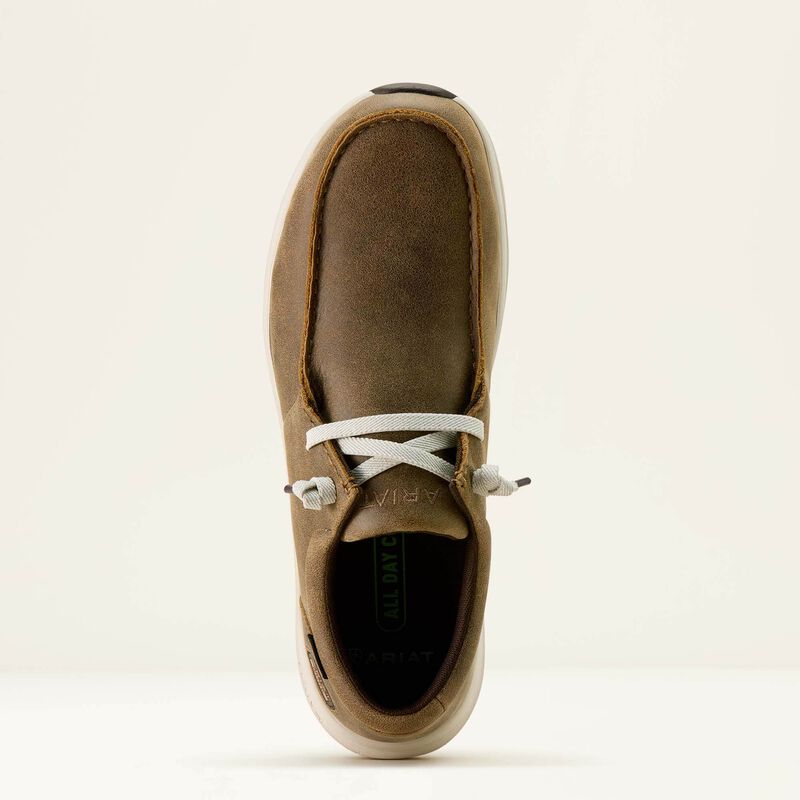 Ariat Buckeye Steel Toe Work Shoe in Brown Bomber