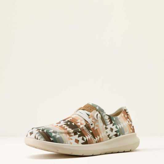 Ariat Hilo Shoe in Natural Southwest Print
