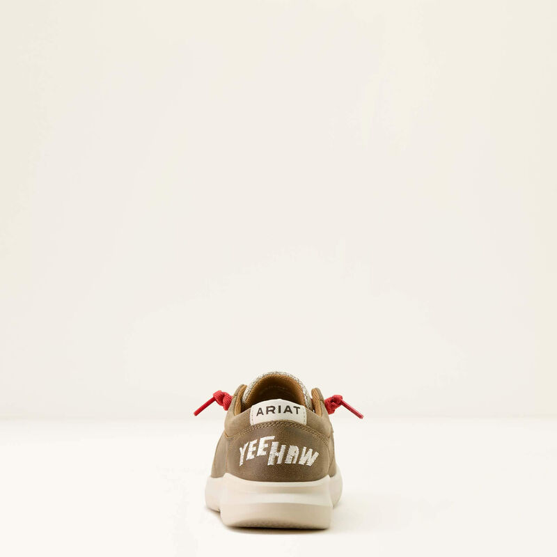 Ariat Hilo Sendero Shoe in Brown Bomber & Yeehaw Print