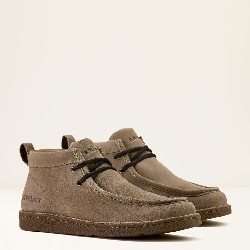 Ariat Clean Country Shoe in Cinnamon Brown Suede