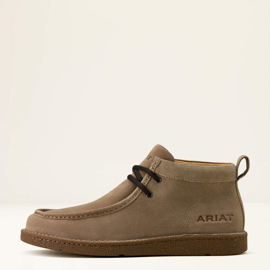 Ariat Clean Country Shoe in Cinnamon Brown Suede