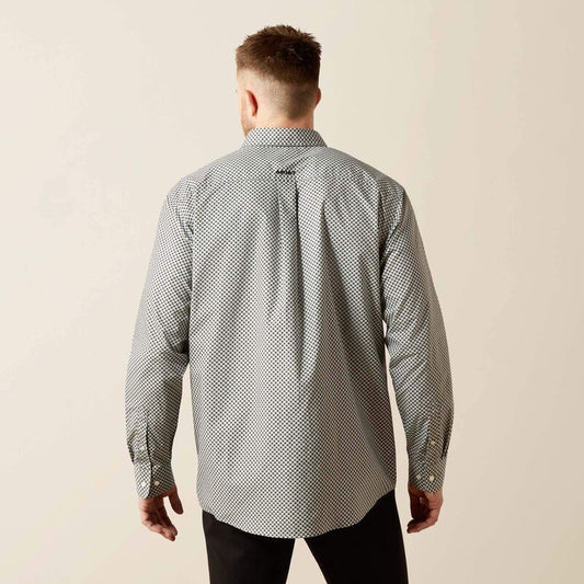 Ariat Tristan Classic Fit Shirt in Gray