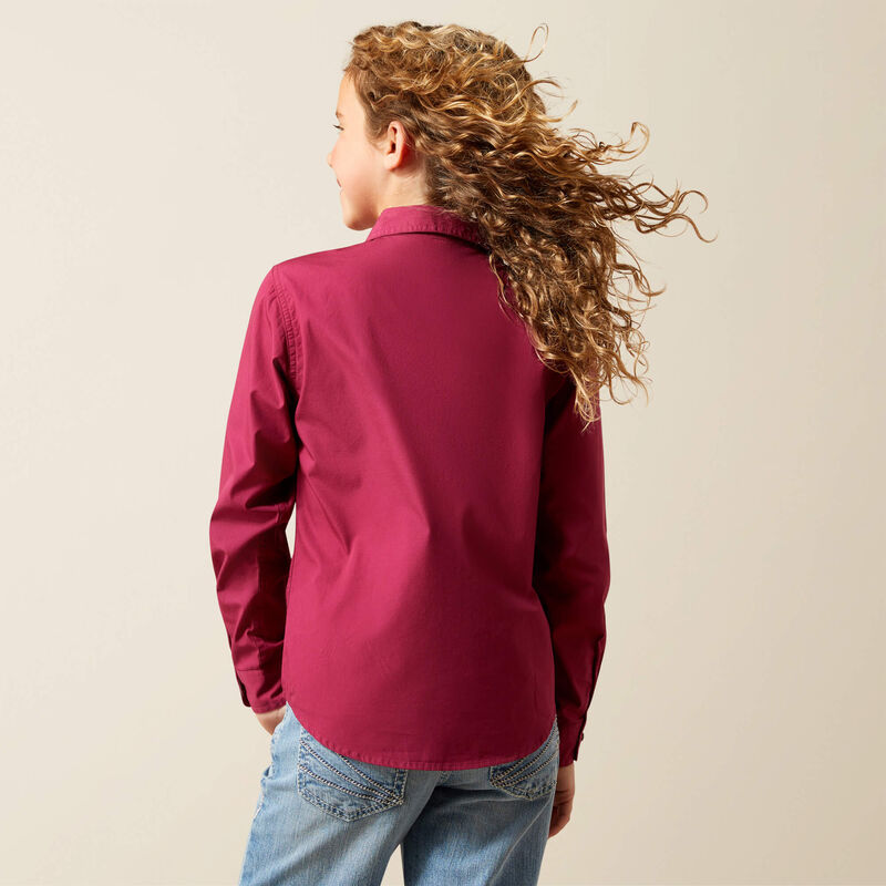 Ariat Shine Bright Shirt in Beaujolais