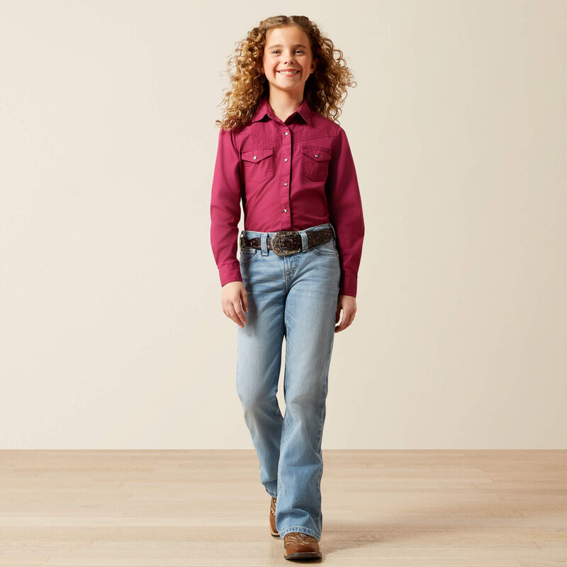 Ariat Shine Bright Shirt in Beaujolais