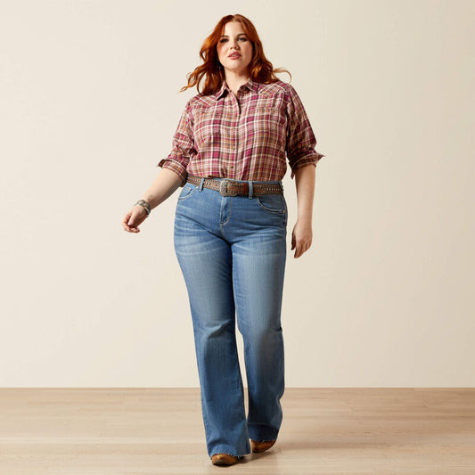 Ariat Perfect Rise Andrea Flare Jean in Belfair