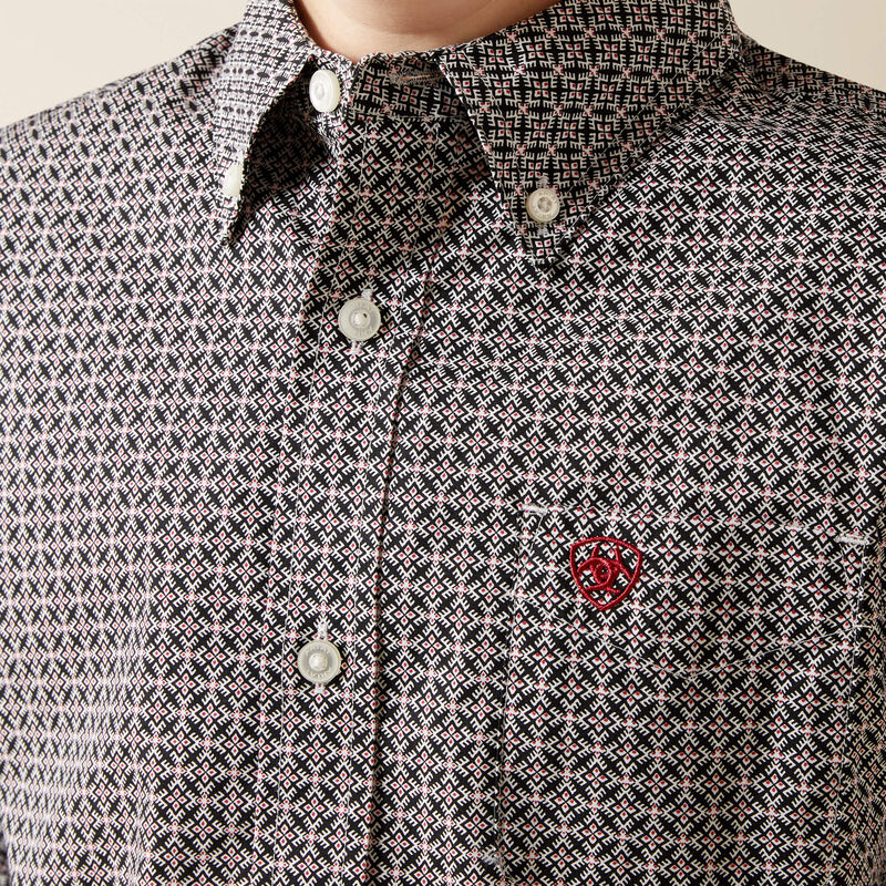 Ariat Tobias Classic Fit Shirt in Black