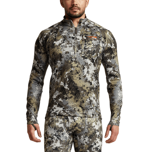 Sitka Core Midweight Zip-T in Optifade Elevated II