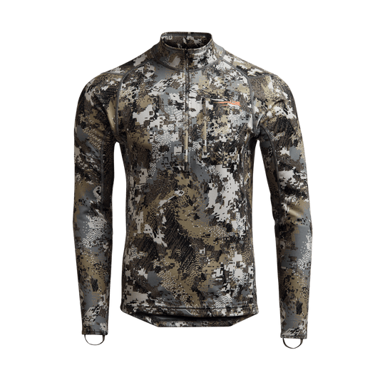 Sitka Core Midweight Zip-T in Optifade Elevated II