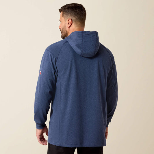 Ariat FR Air Hooded Top in Navy