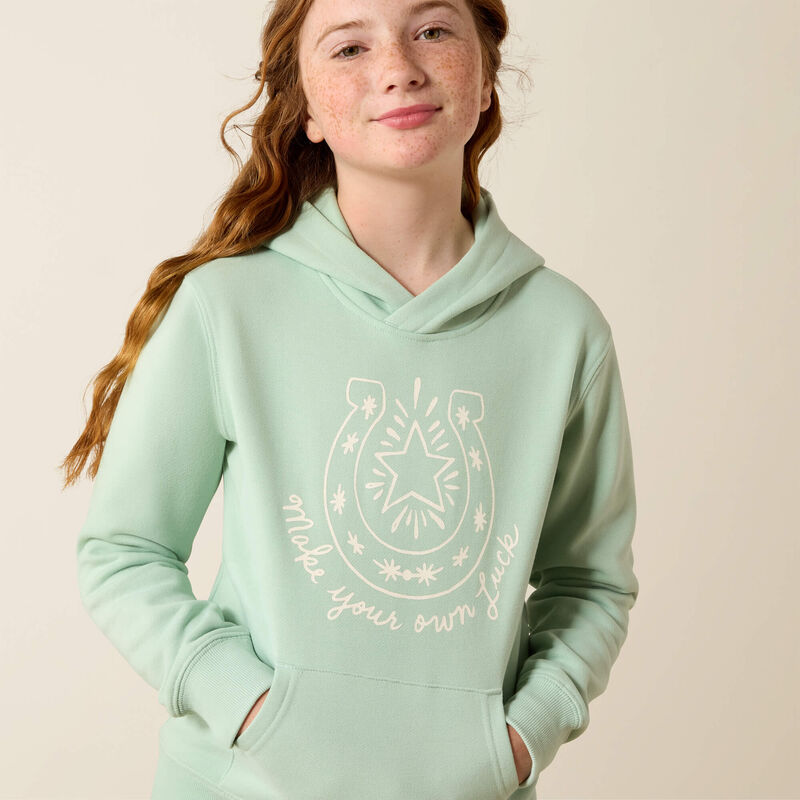 Ariat Make Your Own Luck Hoodie in Silt Green