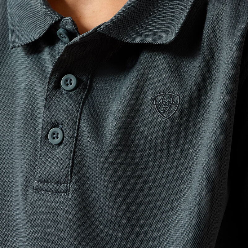 Ariat TEK Polo in Dark Slate