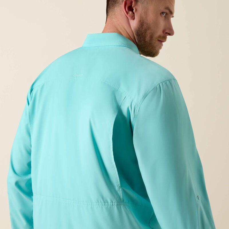Ariat VentTEK Outbound Classic Fit Shirt in Aqua
