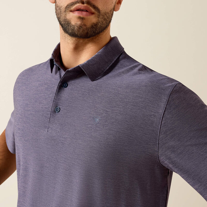 Ariat Charger 2.0 Polo in Night Shadow