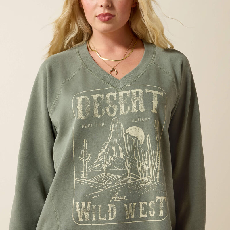 Ariat Victoria Sweatshirt in Sea Spray