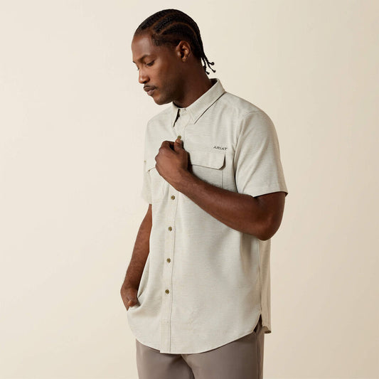 Ariat VentTEK Outbound Fitted Shirt in Burnt Olive