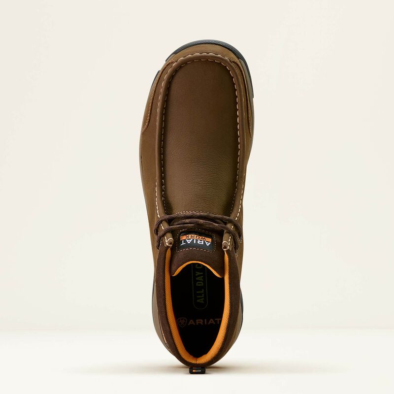 Ariat Edge Moc Composite Toe Work Boot in Dark Brown