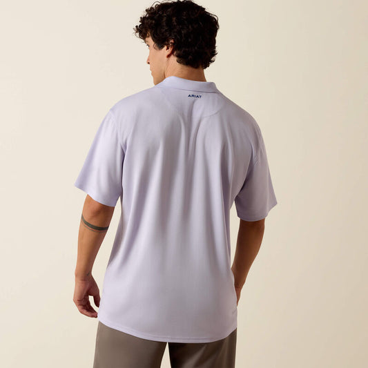 Ariat TEK Polo in Purple Heather