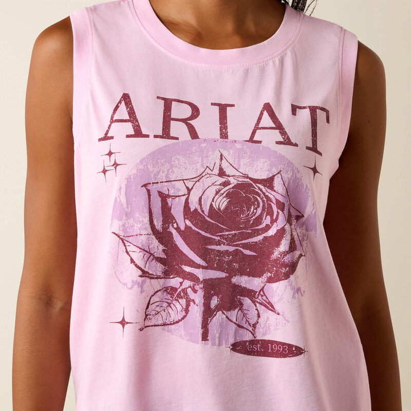 Ariat Canyon Rose Tank in Pirouette