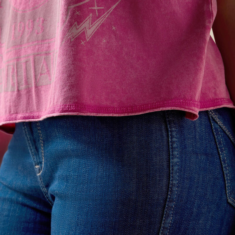 Ariat Rock N Roll Tank in Rose Sorbet