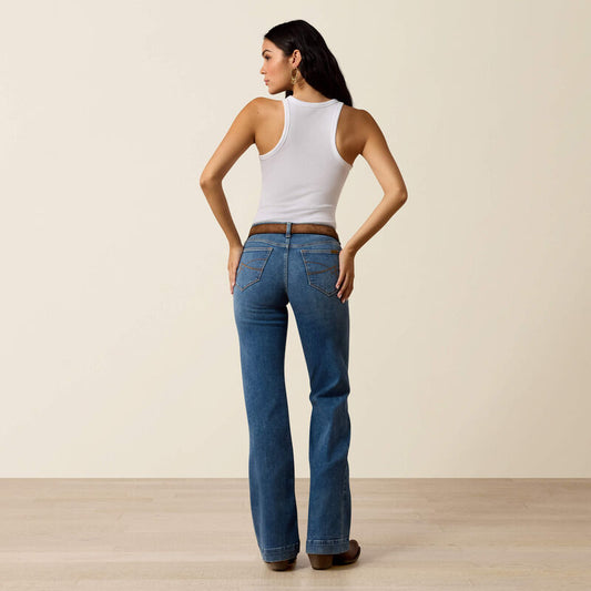 Ariat Perfect Rise Revel Vilma Ultrastretch Trouser Jeans in Sky Valley