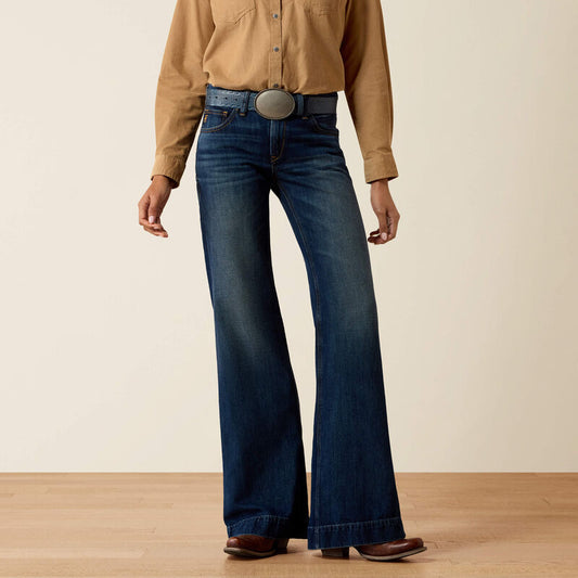 Perfect Rise Petra Flipside Wide Leg Jeans in Atmore