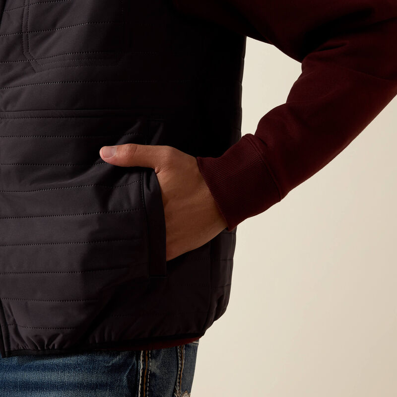 Ariat Wylie Vest in Obsidian
