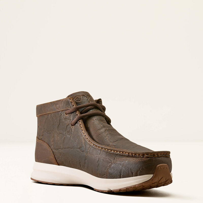 Ariat Spitfire Shoe in Mahogany Elephant Print