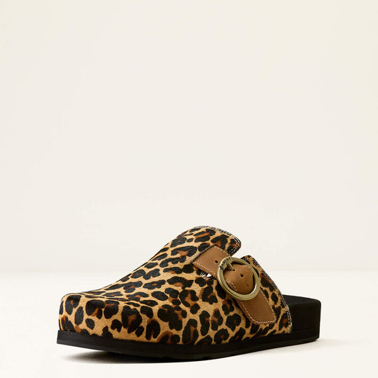 Ariat Country Mule in Leopard Hair On