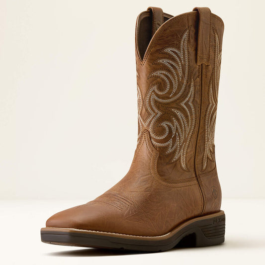 Ariat Ranger Wide Square Toe Cowboy Boot in Sunbaked Tan