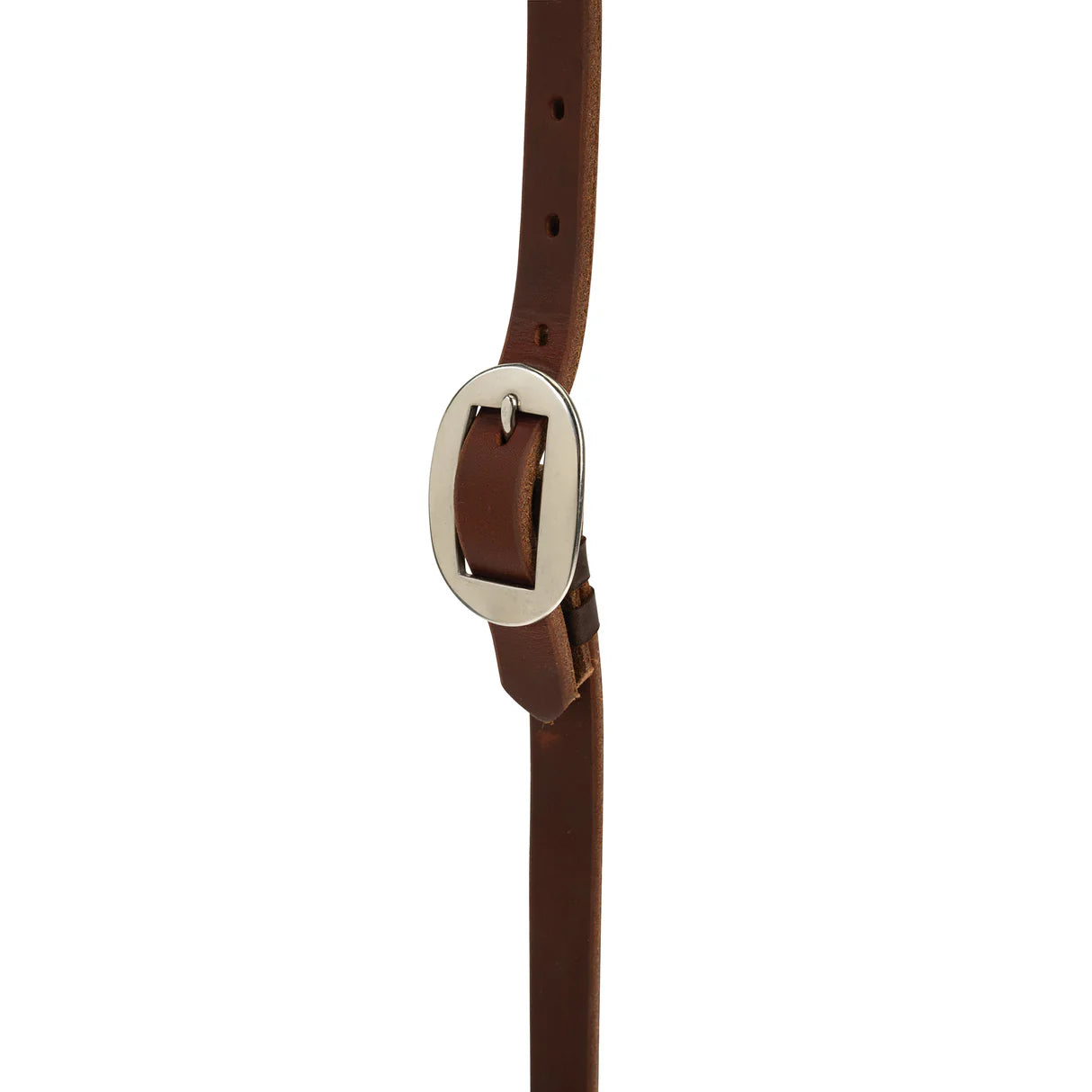 Weaver STS Ranch Signature Tack Harness Leather Sliding Ear Headstall with Ranger Buckle, 3/4"